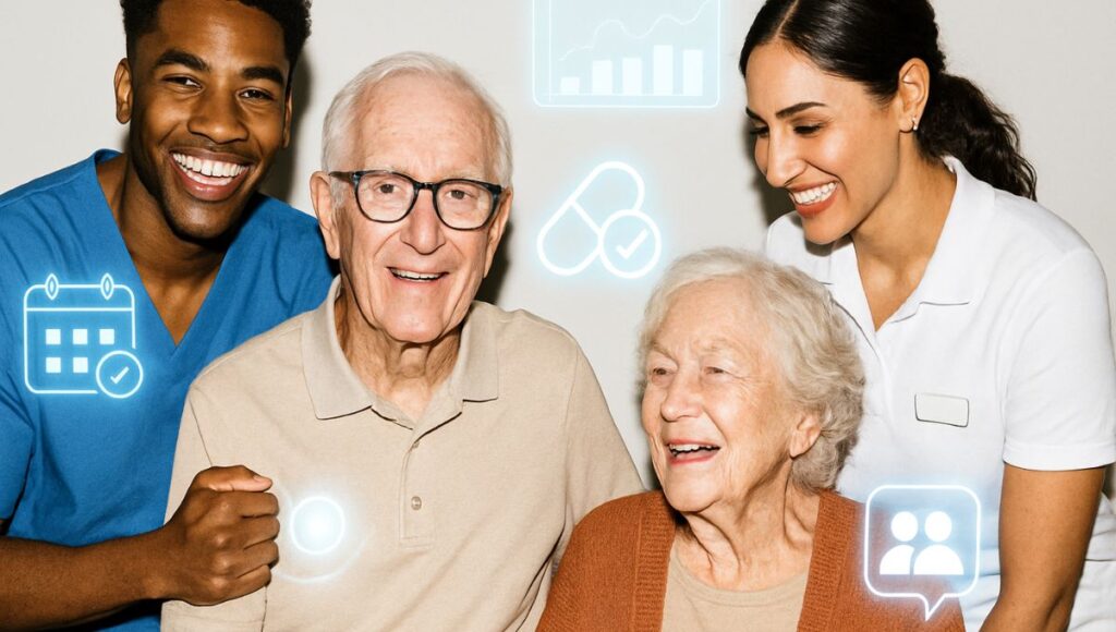 assisted living software dashboard 2026