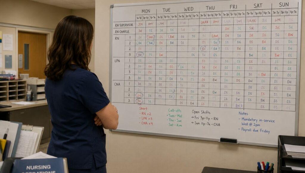 SNF staff scheduling software comparison